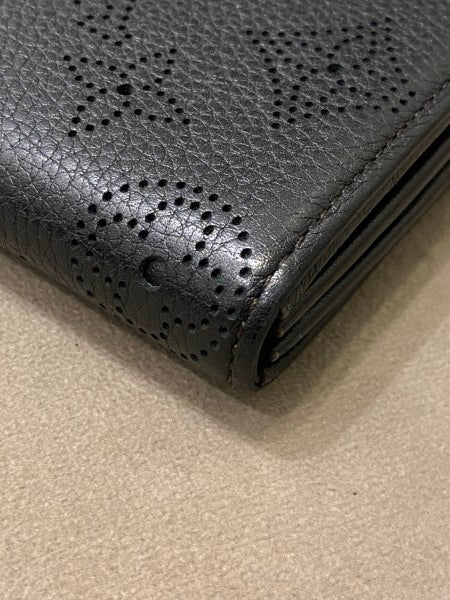 Louis Vuitton Black Empreiante Wallet with Initials