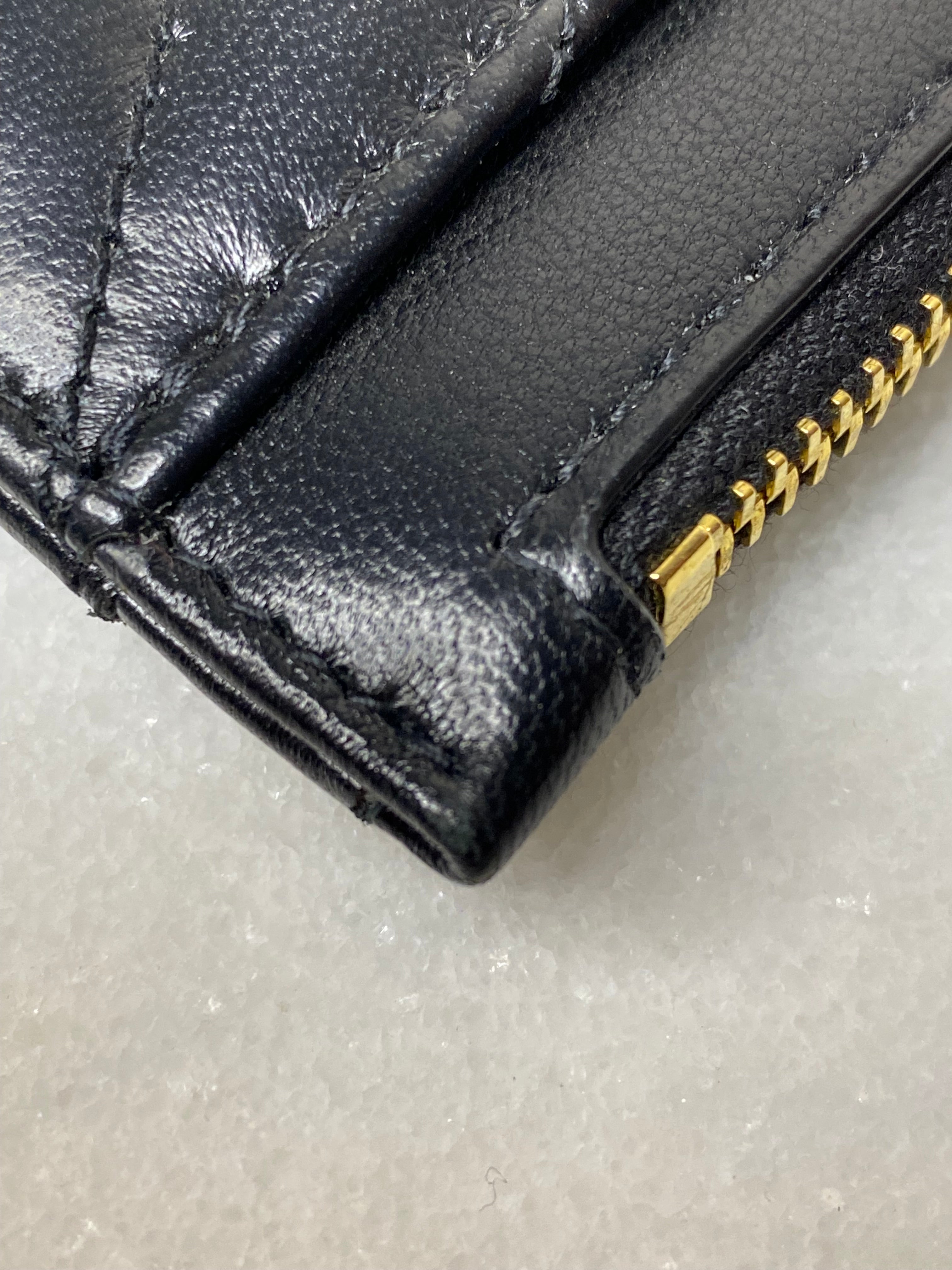 YSL Black Monogram Avec Cassandre Remo Pouch