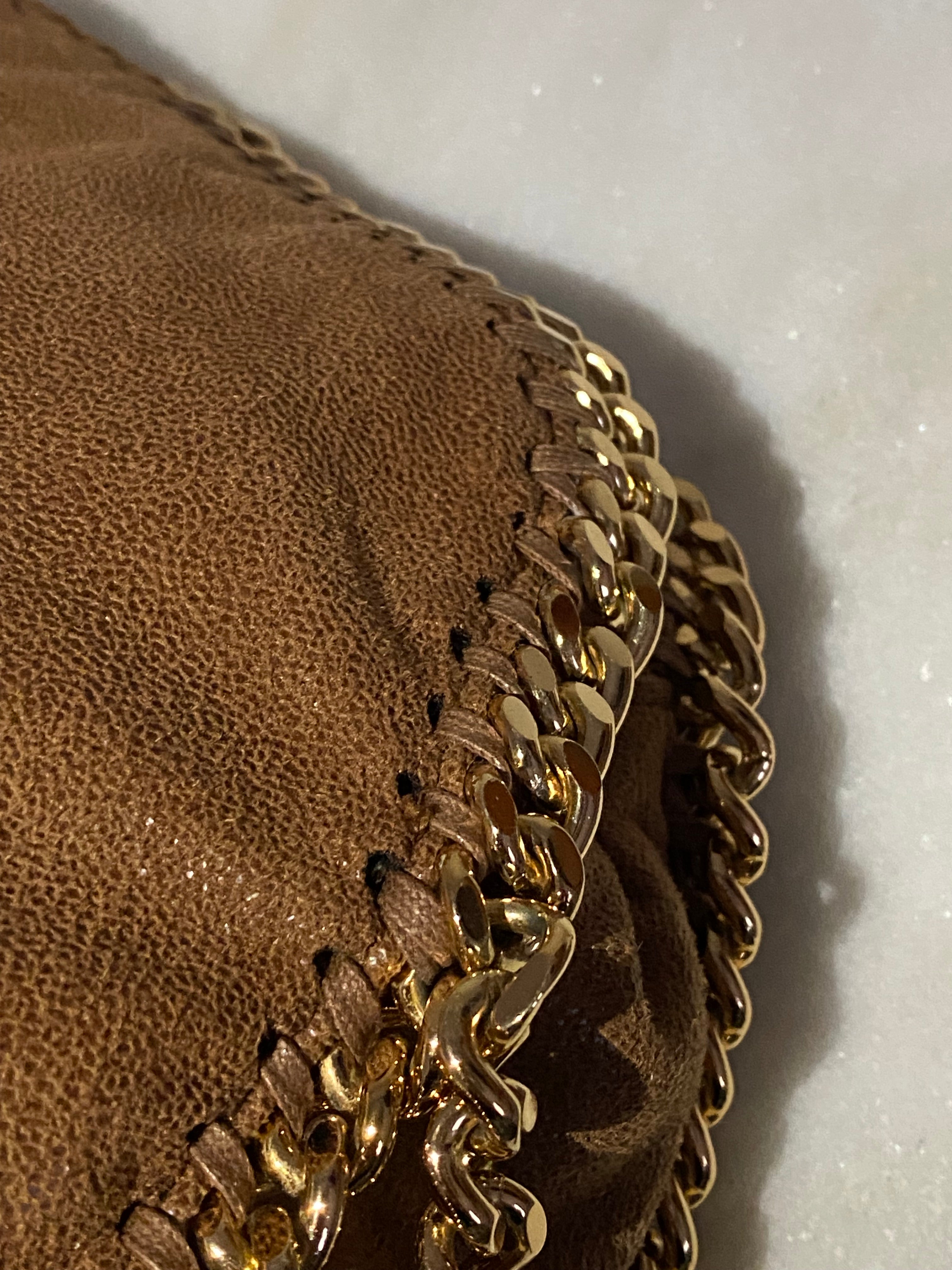 Stella Mccartney Camel Falabella Large Bag