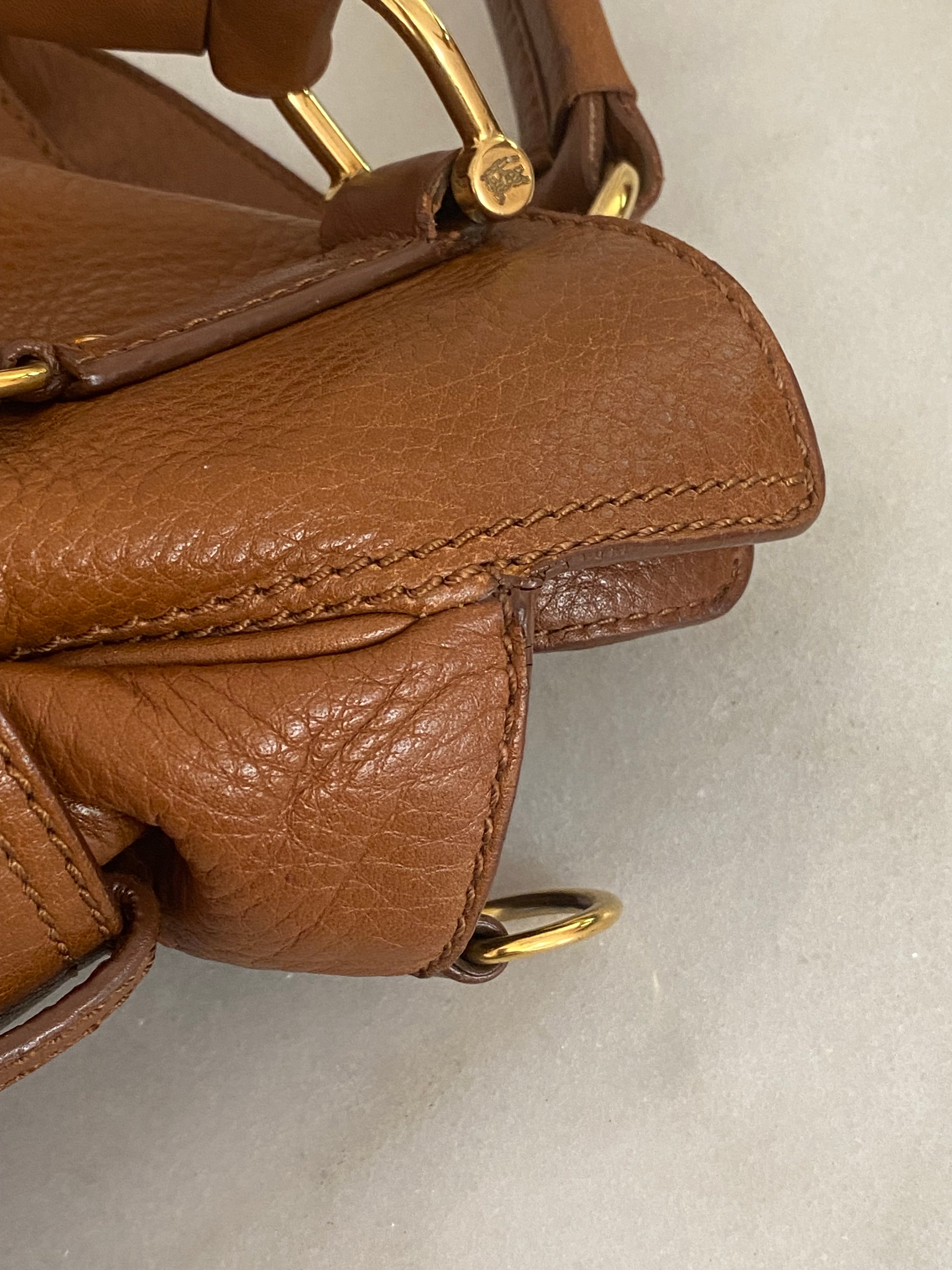 Burberry Camel Shoulder Bag