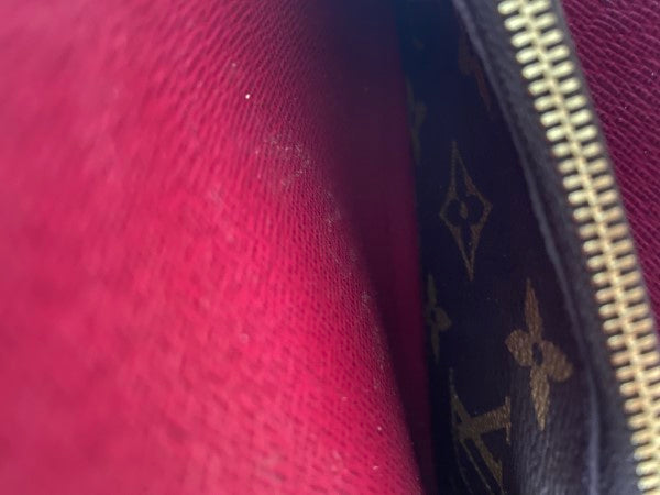 Louis Vuitton Monogram Red Josephine Wallet