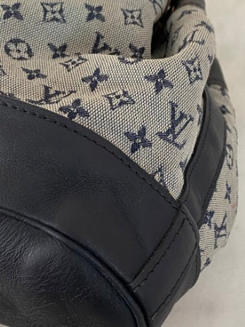 Louis Vuitton Blue Monogram Mini Lin Noelie Bag