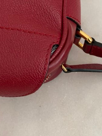 Burberry House Check Red Small Buckle Parade Crossbody Bag