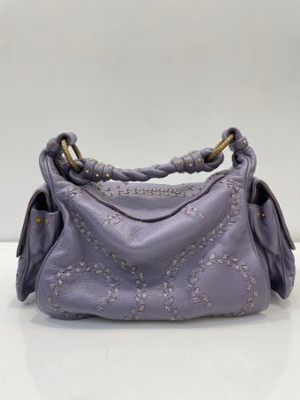 Bottega Veneta Purple Tote Bag