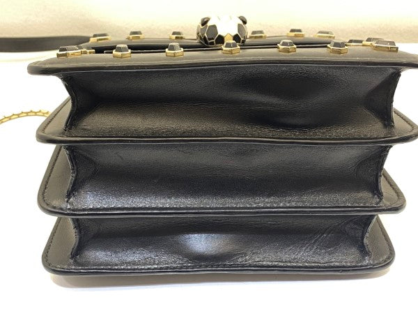 Bvlgari Black Serpenti Forever Crossbody Bag