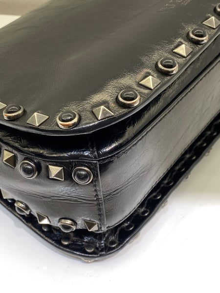 Valentino Black Rockstuds Crossbody Bag