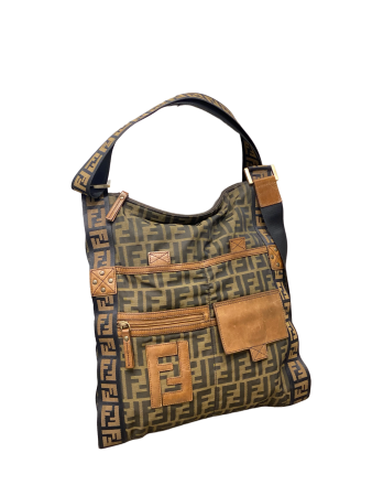 Fendi FF Brown Crossbody Bag