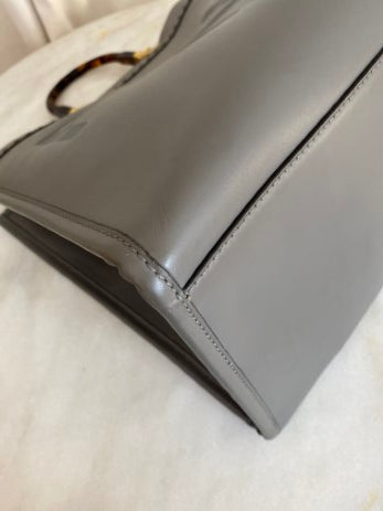 Fendi Gray Sunshine Large Tote Bag