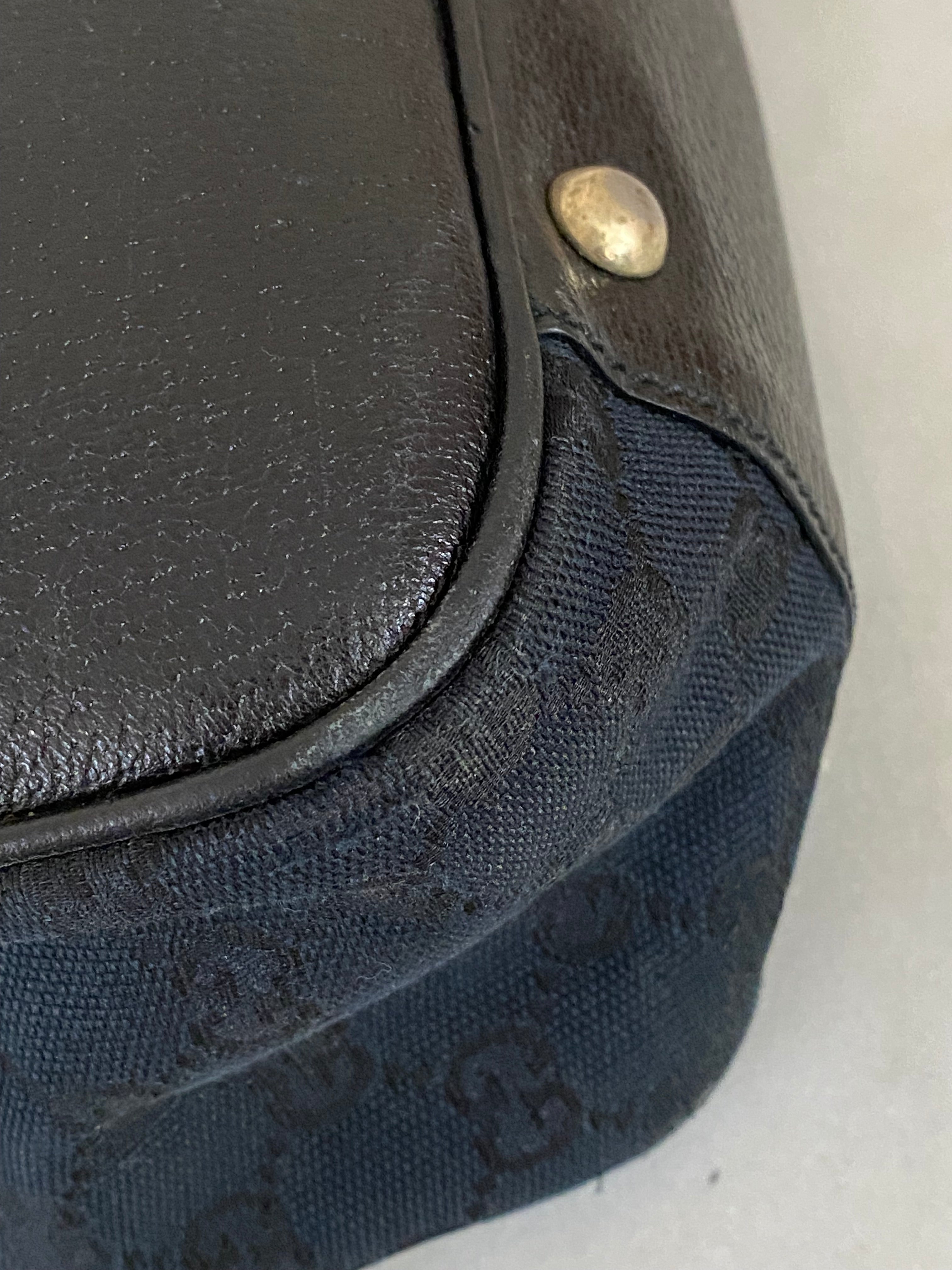 Gucci Black GG Shoulder Bag