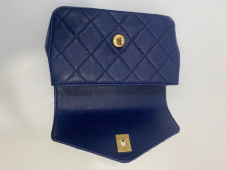 Chanel Blue CC Flap Belt Bag