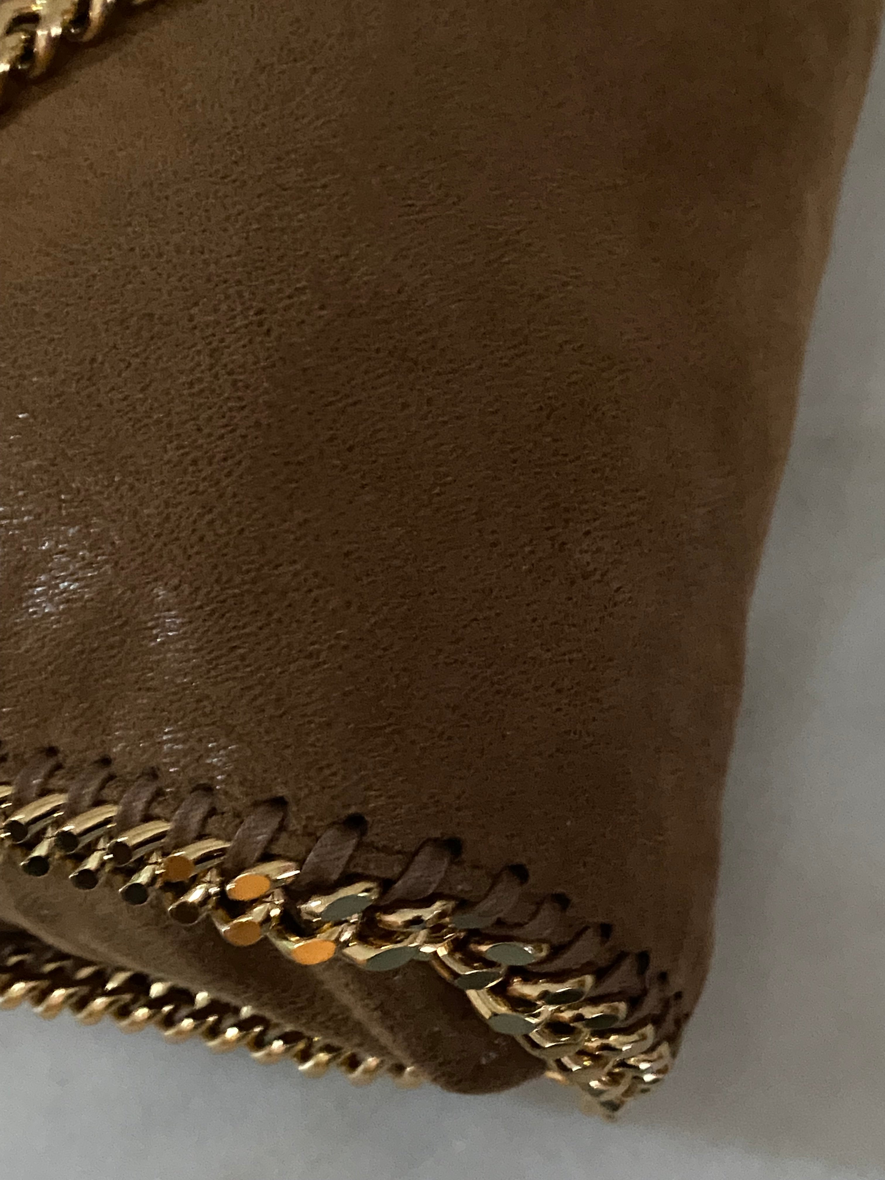 Stella Mccartney Camel Falabella Large Bag