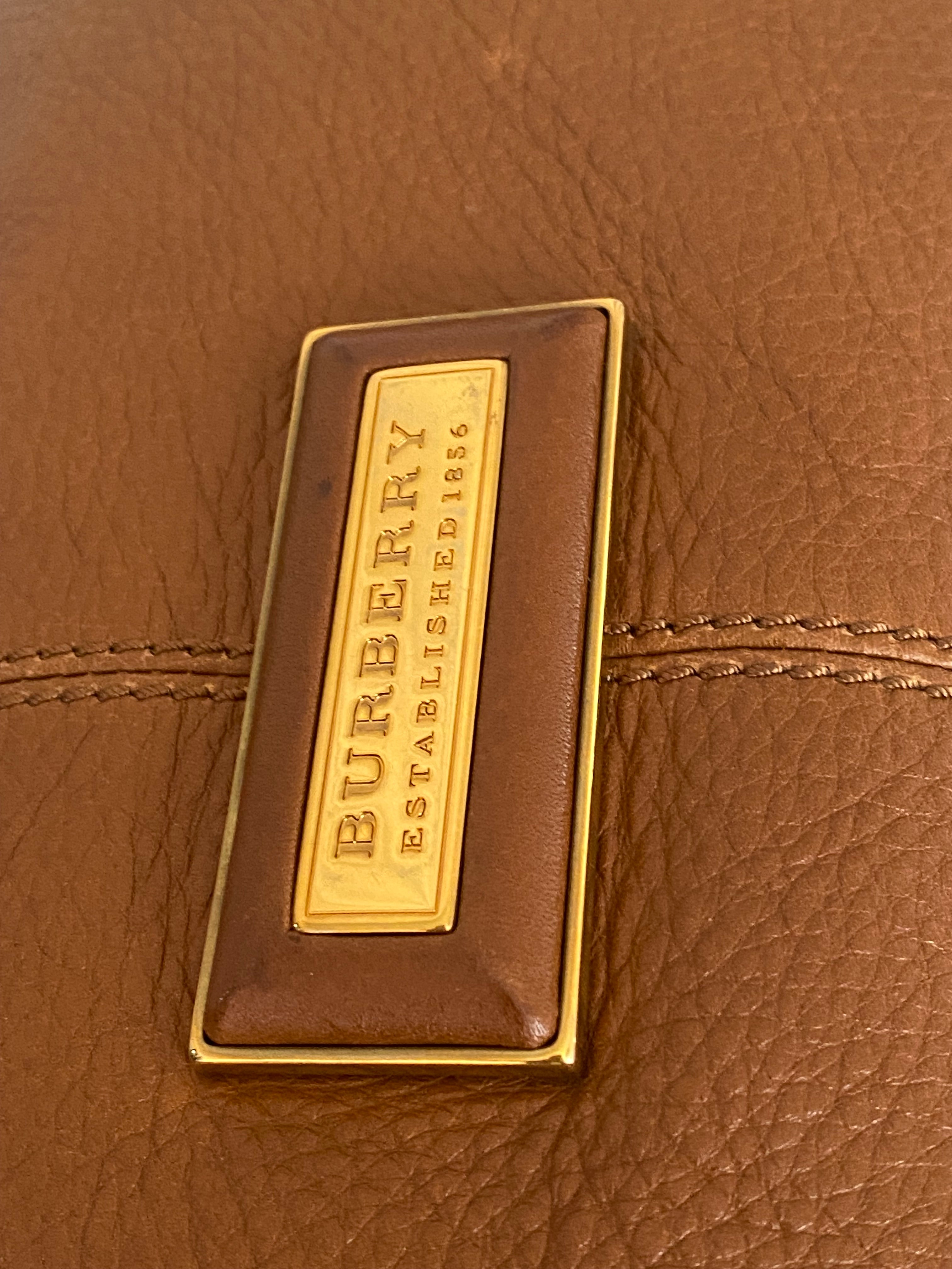 Burberry Camel Shoulder Bag