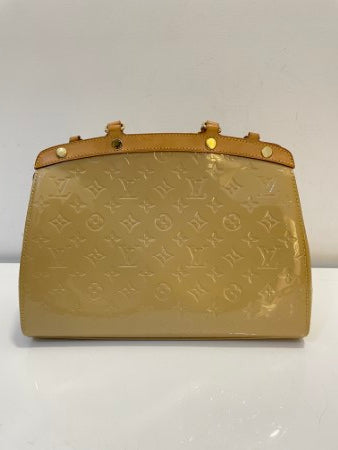 Louis Vuitton Beige Monogram Vernis Brea Bag