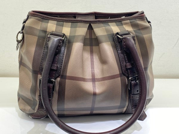 Burberry Bicolor Bridle House Check Bag