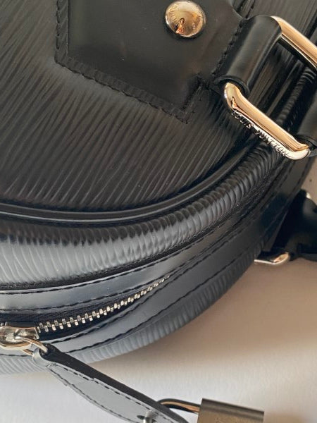 Louis Vuitton Black Bowling Montaigne PM Bag