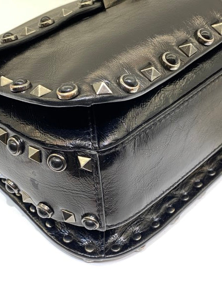 Valentino Black Rockstuds Crossbody Bag