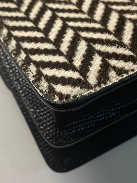 Dolce & Gabbana Chevron Rosalia Crossbody Bag