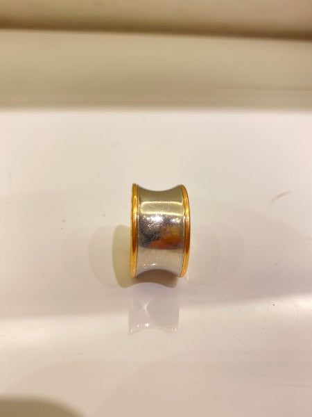 Bvlgari 18K Yellow Gold ST.ST Anish Kapoor Ring 55