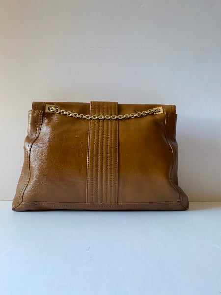 Fendi Brown Baguette Shoulder Bag