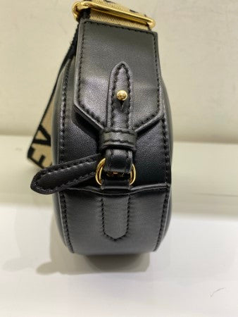 Stella Mccartney Black Round Crossbody Bag