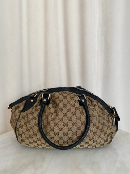 Gucci Bicolor GG Sukey Medium Bag