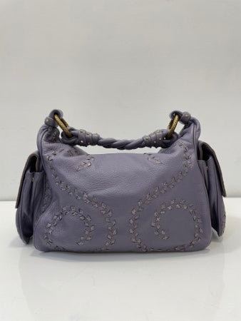 Bottega Veneta Purple Tote Bag