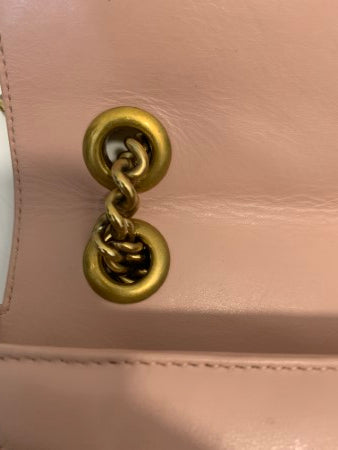 Gucci Powder Pink GG Marmont Small Bag