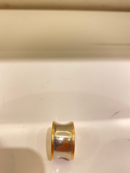 Bvlgari 18K Yellow Gold ST.ST Anish Kapoor Ring 55