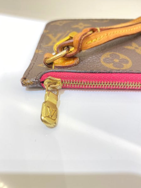 Louis Vuitton Monogram Small Wristlet Clutch