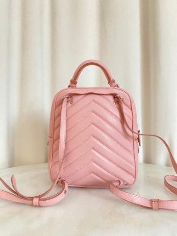 Stella Mccartney Pink Backpack Star Bag