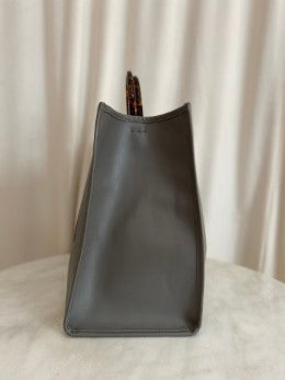 Fendi Gray Sunshine Large Tote Bag