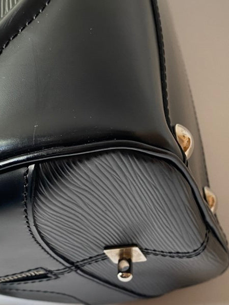 Louis Vuitton Black Bowling Montaigne PM Bag