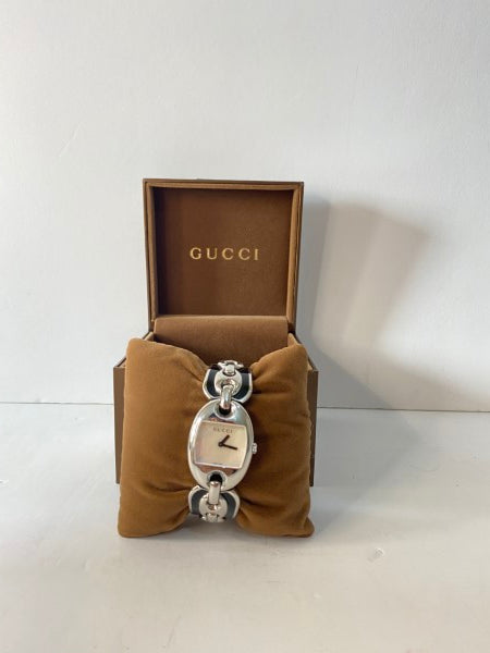 Gucci Bicolor Marina Chain Bracelet Watch