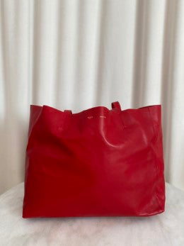 Celine Red Horizontal Cabas Sherry Bag