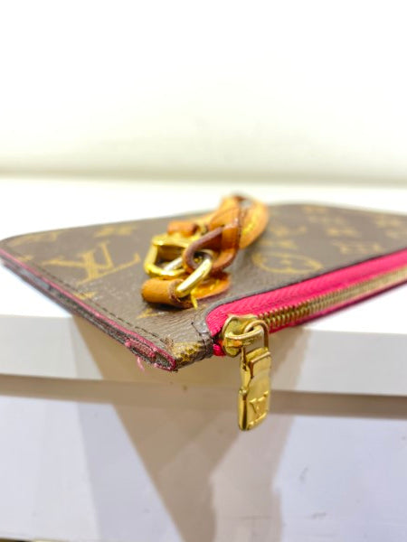 Louis Vuitton Monogram Small Wristlet Clutch