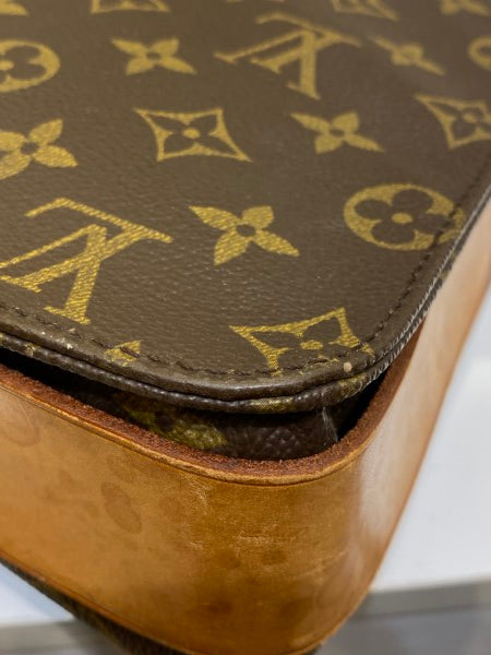 Louis Vuitton Monogram Cartouchiere Crossbody Bag