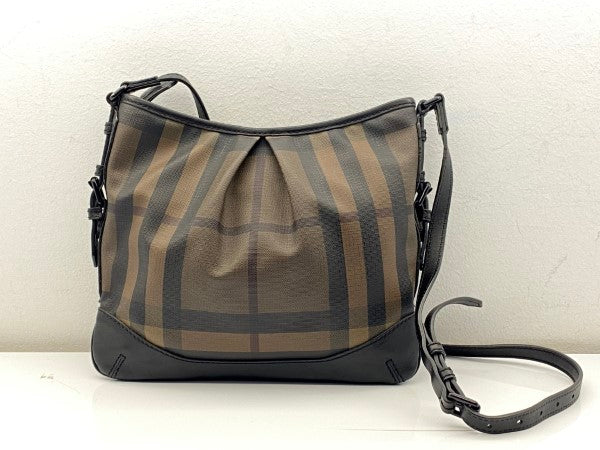 Burberry Brown House Check Crossbody Bag