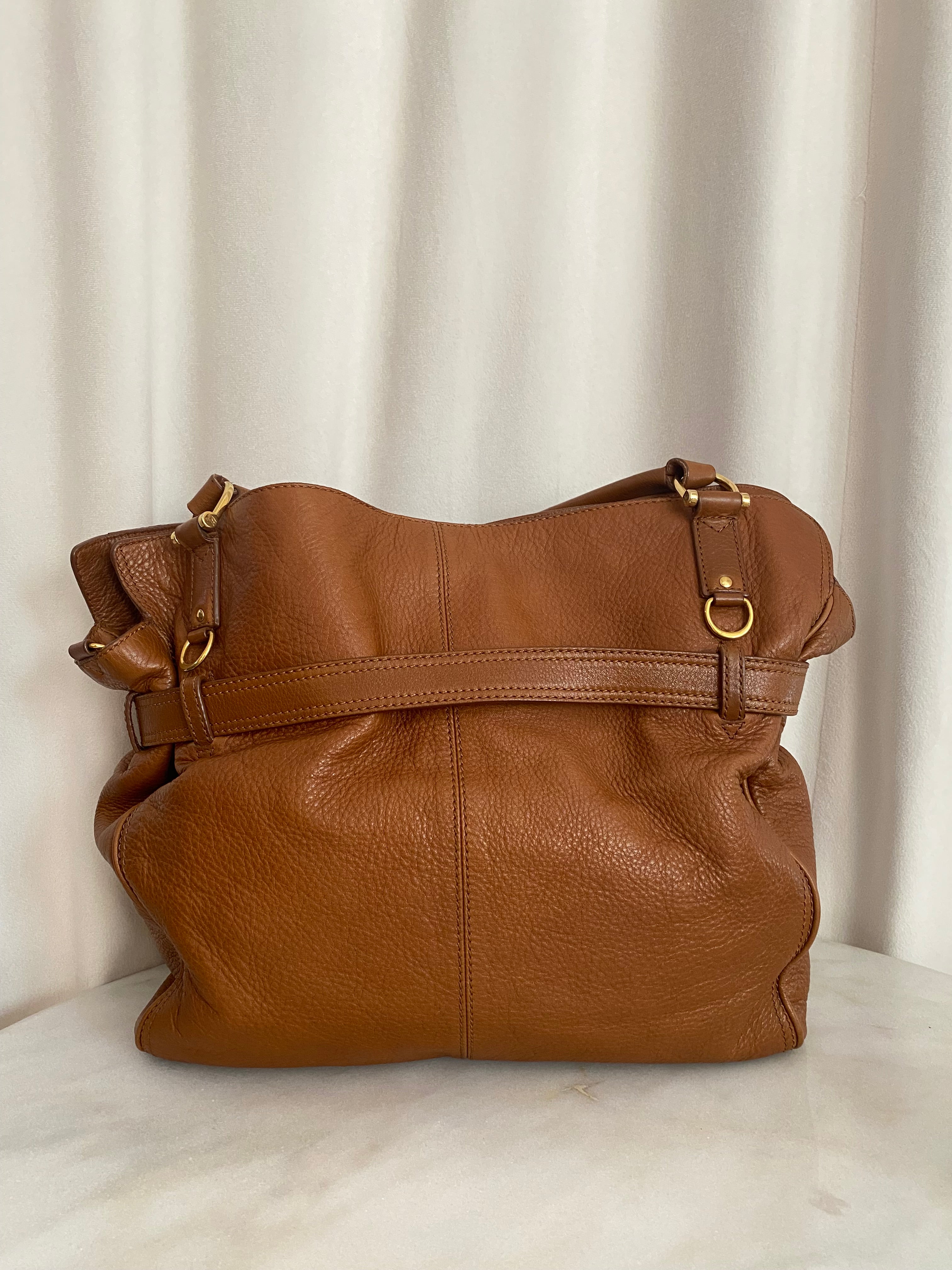 Burberry Camel Shoulder Bag