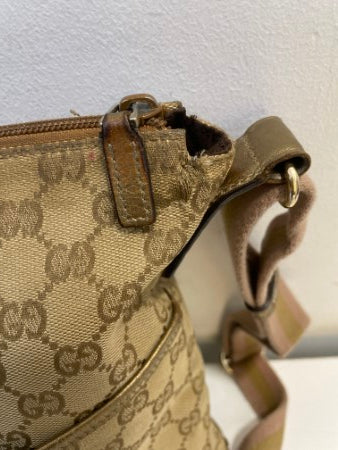 Gucci Bicolor GG Crossbody Bag