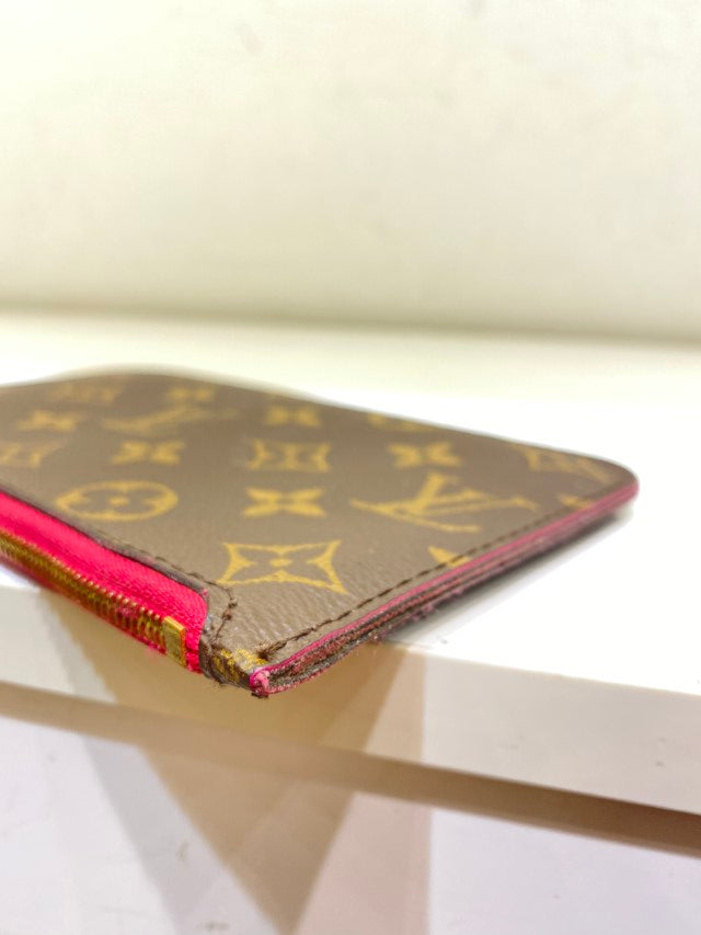 Louis Vuitton Monogram Small Wristlet Clutch