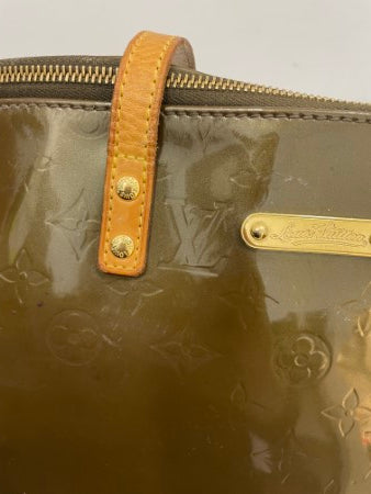 Louis Vuitton Olive Monogram Vernis Bellevue GM Bag