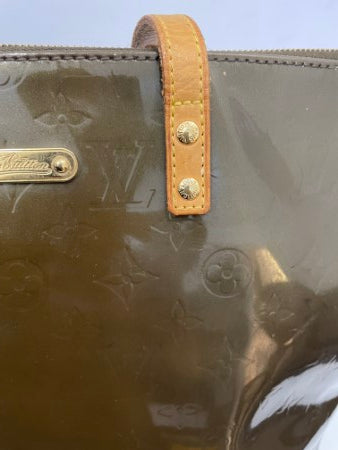 Louis Vuitton Olive Monogram Vernis Bellevue GM Bag