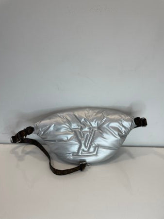 Louis Vuitton Monogram Silver Maxi Bumbag