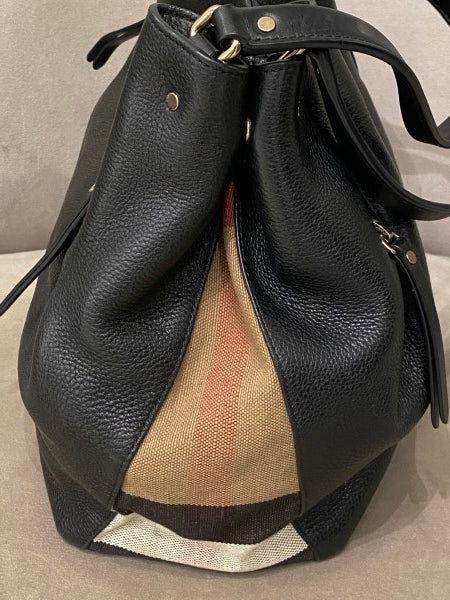 Burberry Black Maidstone Tote Bag