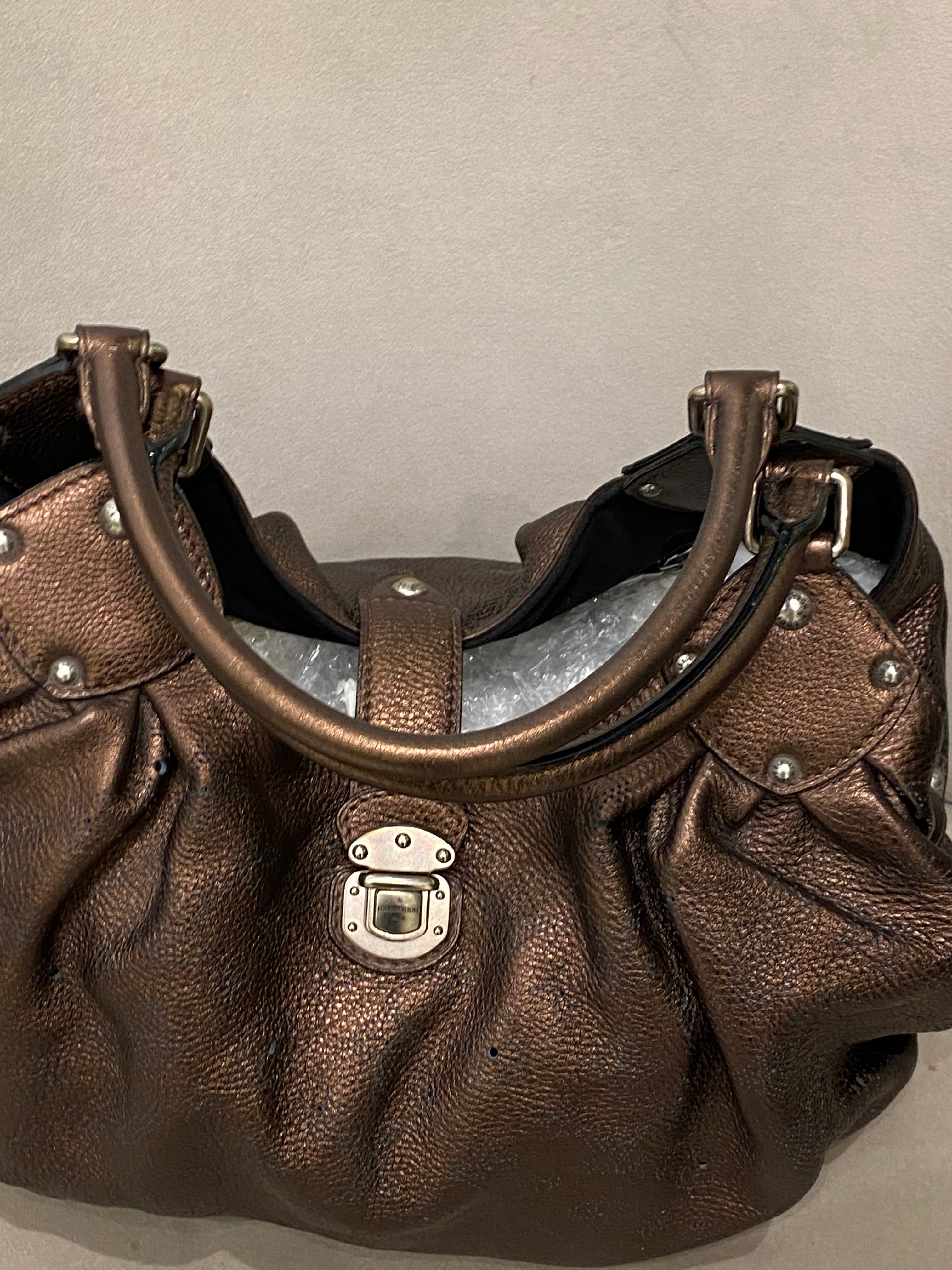 Louis Vuitton Brown Mahina Hobo Bag