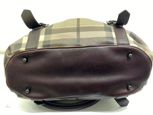 Burberry Bicolor Bridle House Check Bag