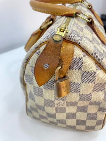 Louis Vuitton Azur Speedy 25 Bag