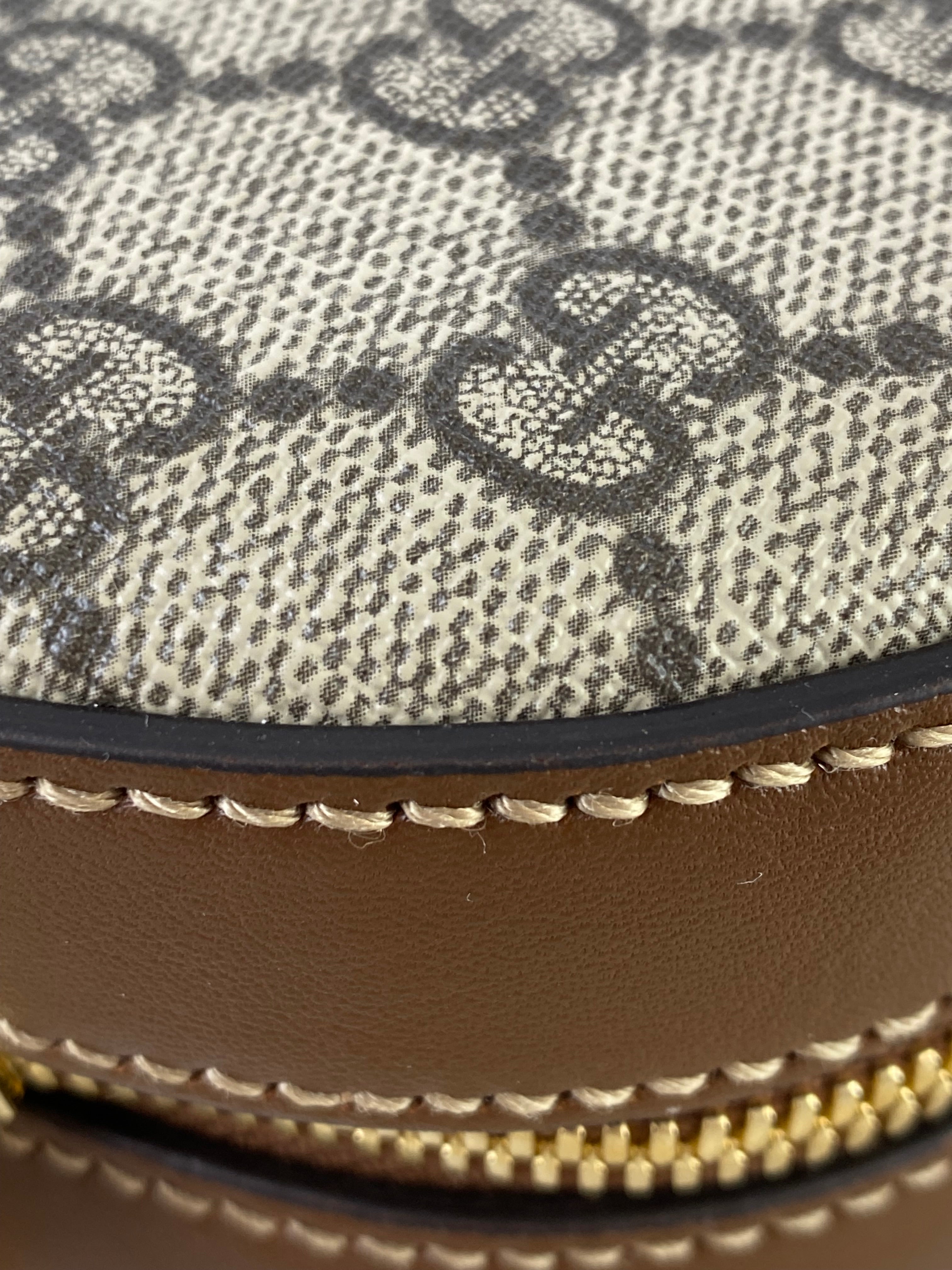 Gucci Brown GG Camera Crossbody Bag