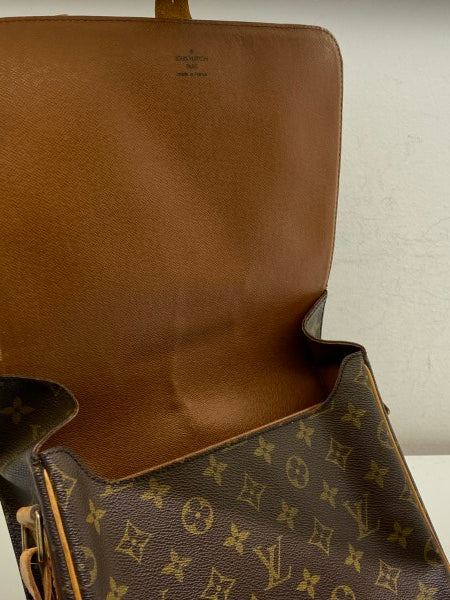 Louis Vuitton Monogram Cartouchiere Crossbody Bag