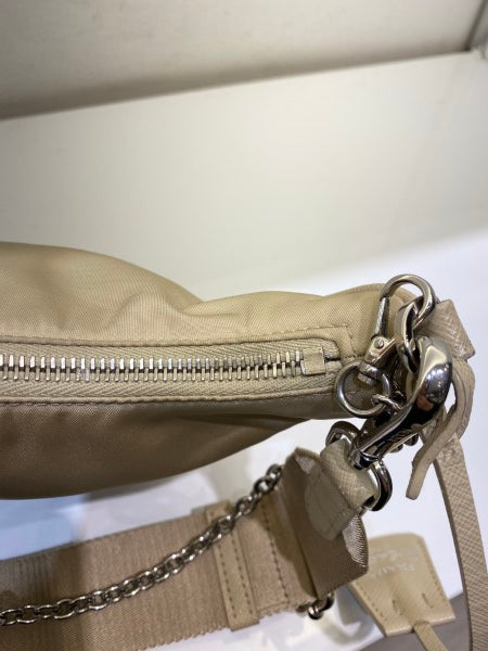 Prada Beige Re-Edition Multi Pochette Bag